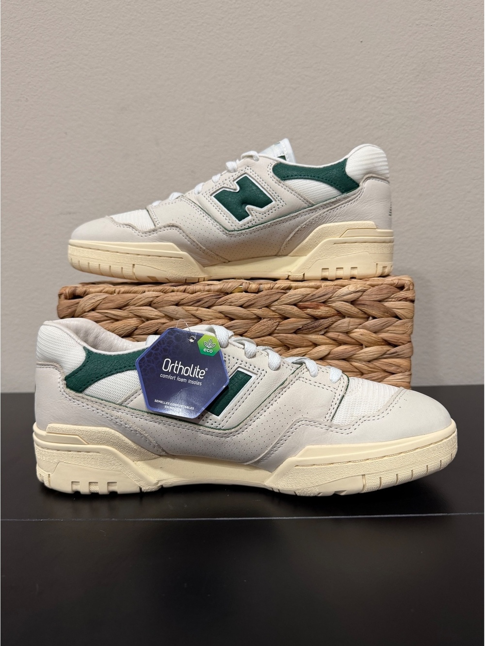 Size 9 - *SAMPLE* New Balance 550 “Permafrost Dark Alpine Green” - Picture 2 of 7